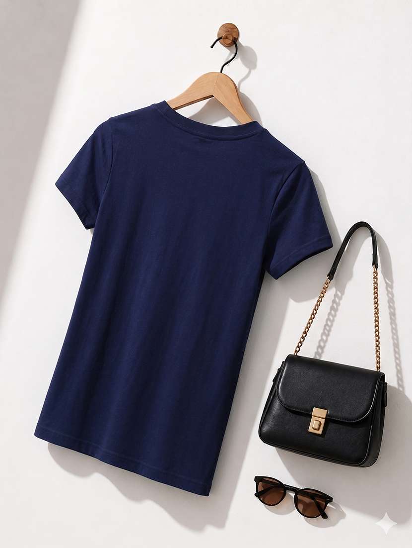 women printed short sleeves regular fit t-shirt - 22567504 -  Standard Image - 5