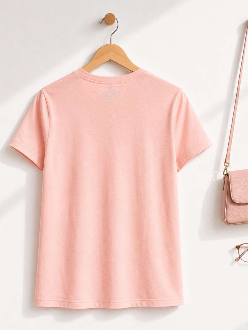 women printed short sleeves regular fit t-shirt - 22567508 -  Standard Image - 5