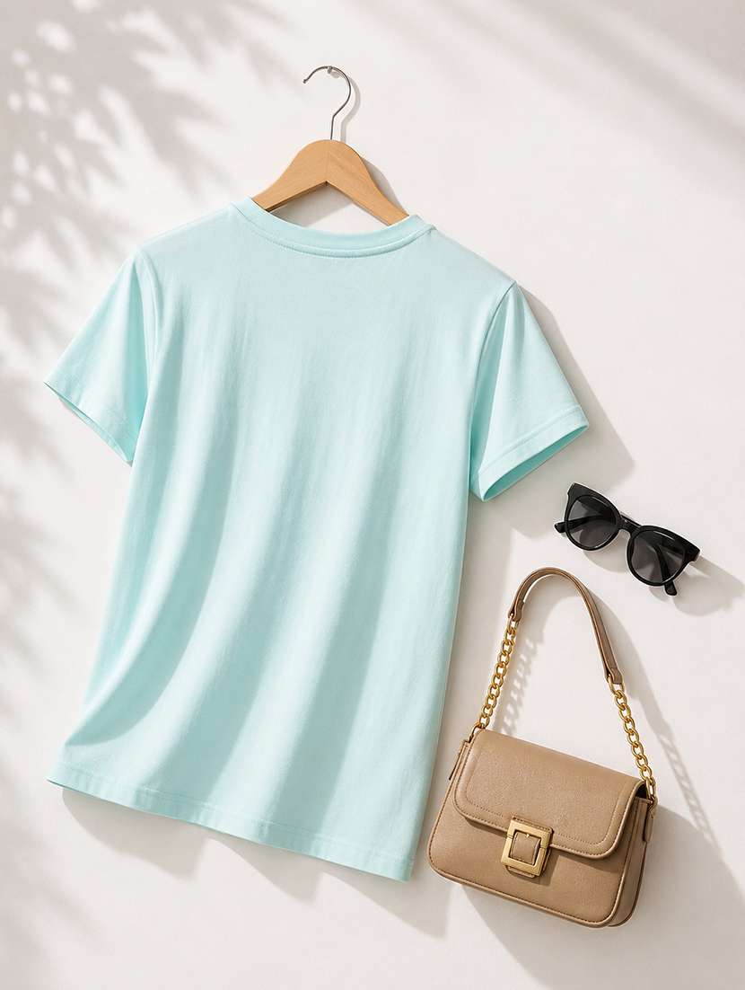 women printed short sleeves regular fit t-shirt - 22567511 -  Standard Image - 5