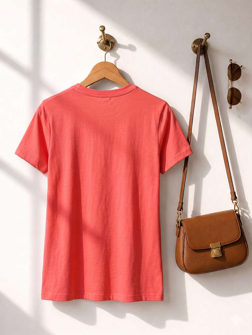 women printed short sleeves regular fit t-shirt - 22567513 -  Standard Image - 5