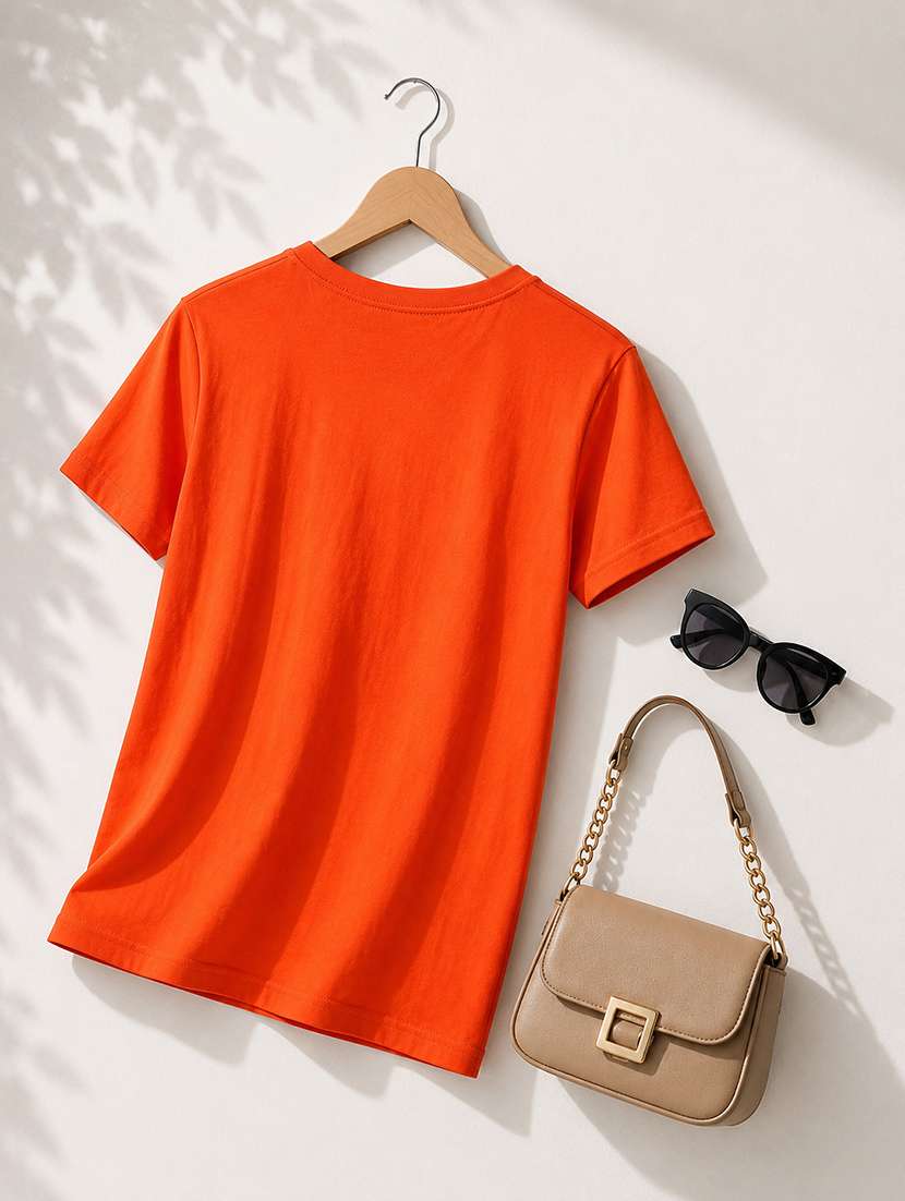 women printed short sleeves regular fit t-shirt - 22567514 -  Standard Image - 5