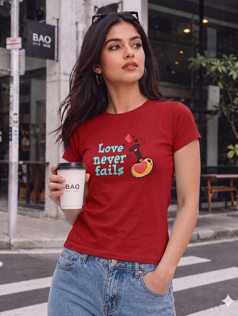 women printed short sleeves regular fit t-shirt - 22567516 -  Standard Image - 3