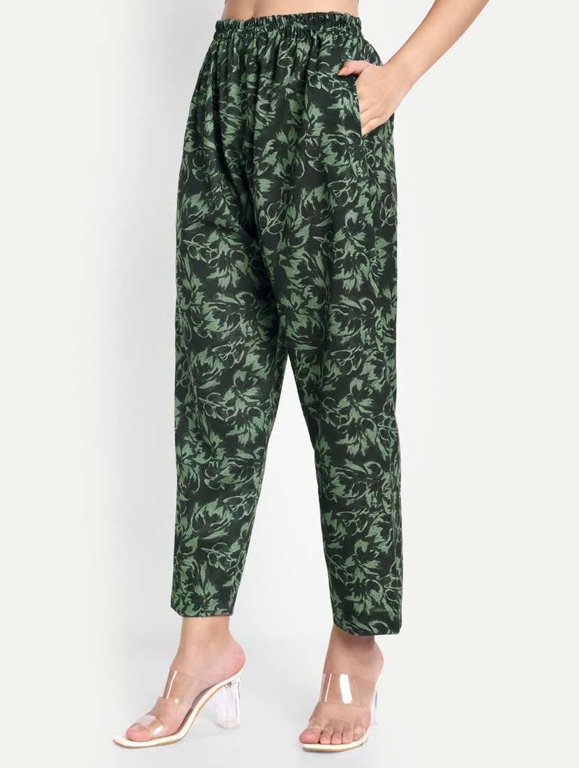 women printed three quarter sleeves ethnic co-ord set - 22567577 -  Standard Image - 5