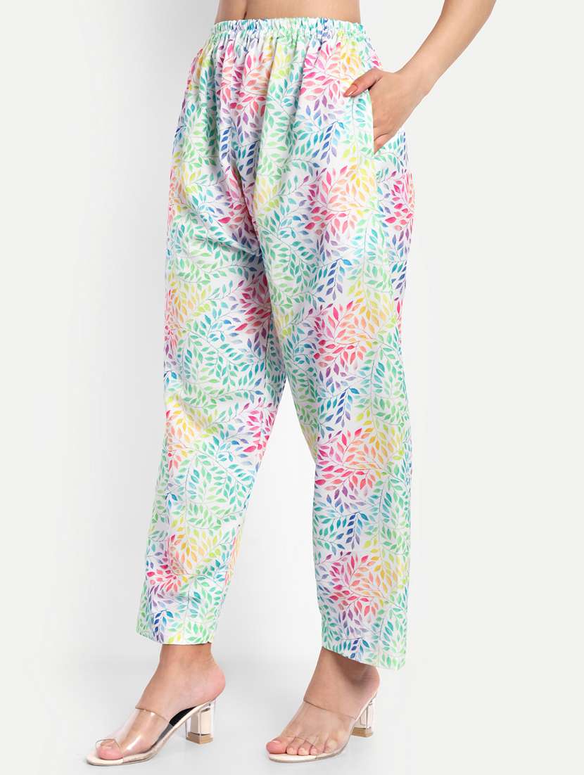 Women Printed Three Quarter Sleeves Ethnic Co-ord Set - 22567585 -  Standard Image - 5