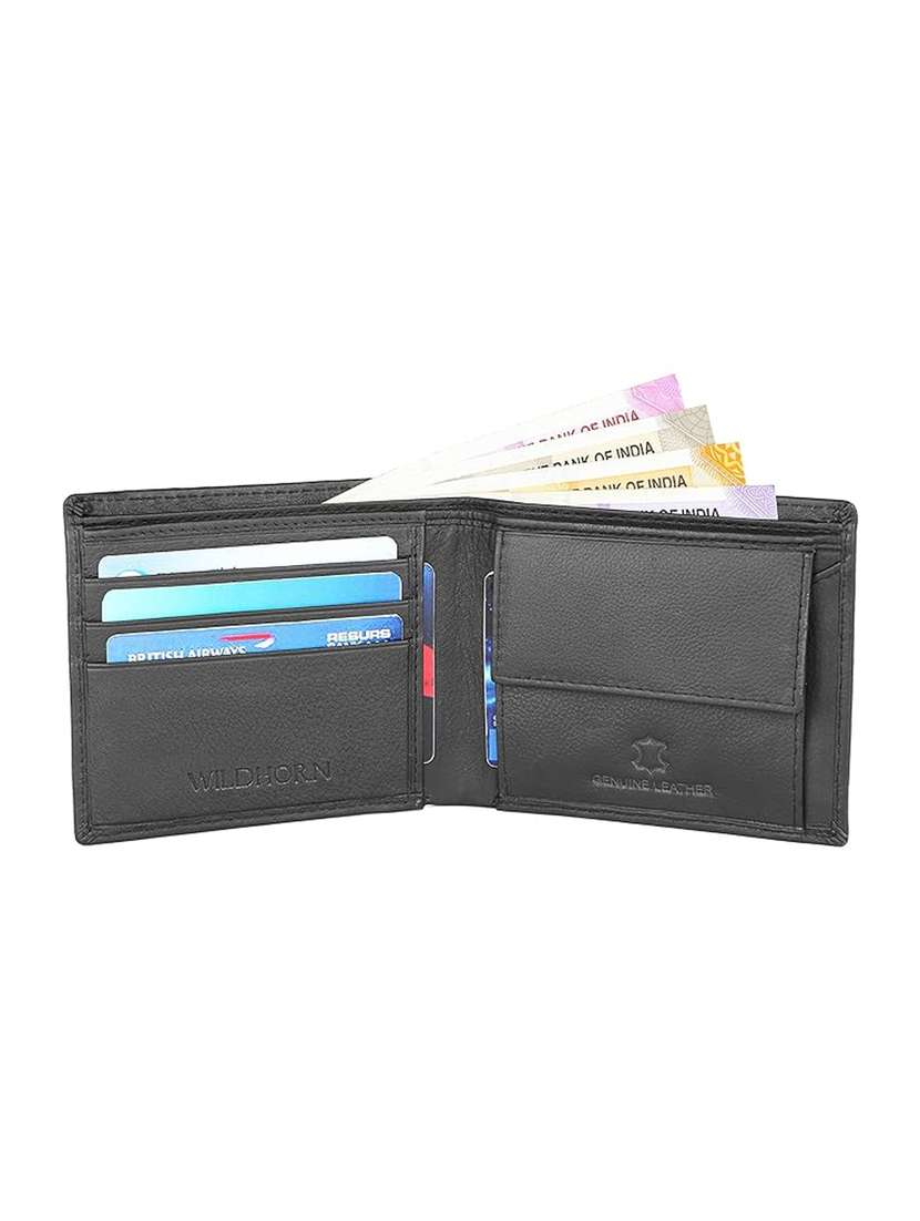 men solid bi-fold wallet - 22567706 -  Standard Image - 5