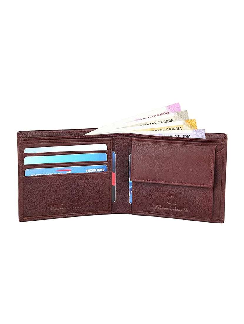 men solid bi-fold wallet - 22567707 -  Standard Image - 5