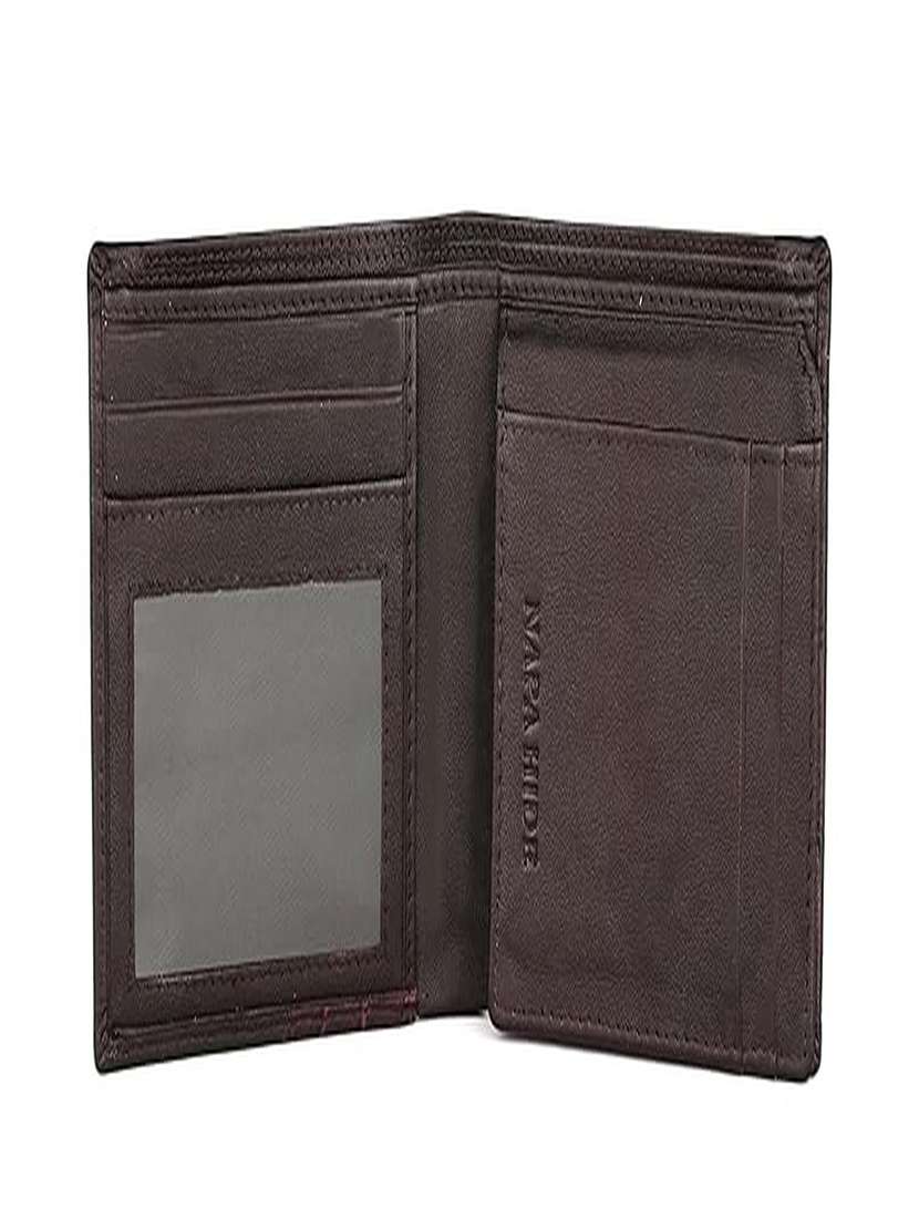 genuine leather bi-fold wallet with card slots - 22567735 -  Standard Image - 3