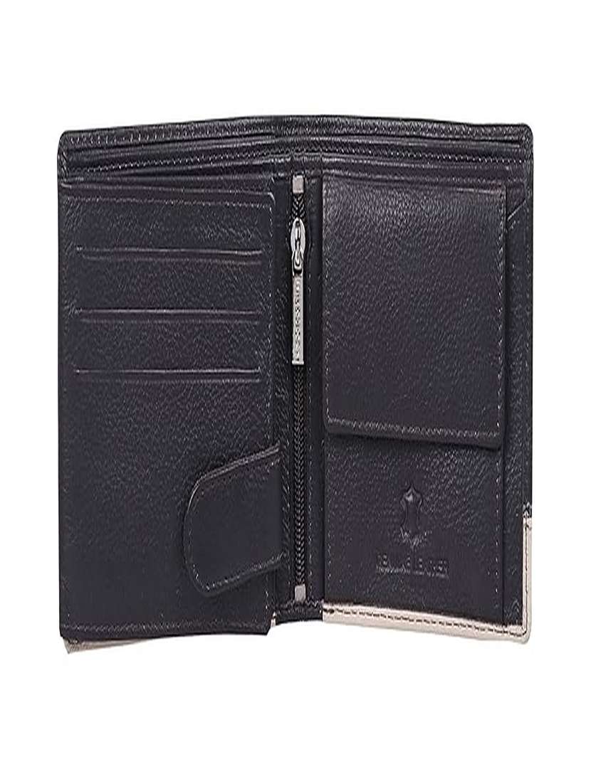 bi-fold leather wallet with coin pocket - 22567736 -  Standard Image - 3