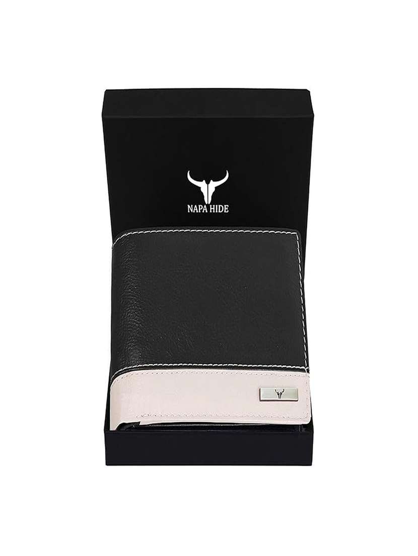 bi-fold leather wallet with coin pocket - 22567736 -  Standard Image - 5