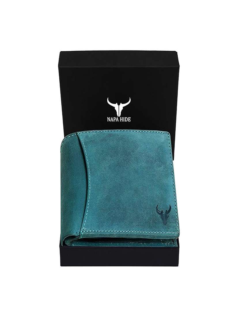 Genuine Leather Bi-fold Wallet With Snap Closure - 22567747 -  Standard Image - 5
