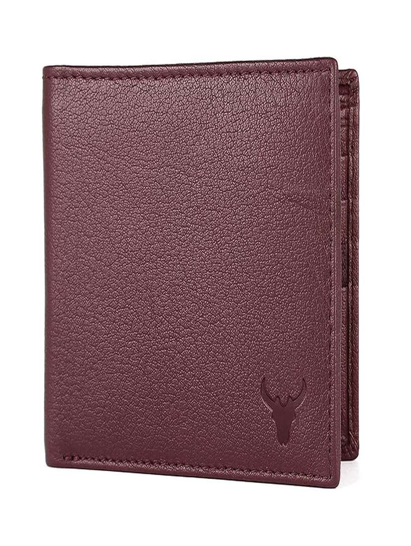 genuine leather bi-fold wallet with multiple card slots - 22567753 -  Standard Image - 3