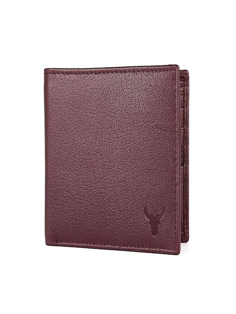 genuine leather bi-fold wallet with multiple card slots - 22567760 -  Standard Image - 3