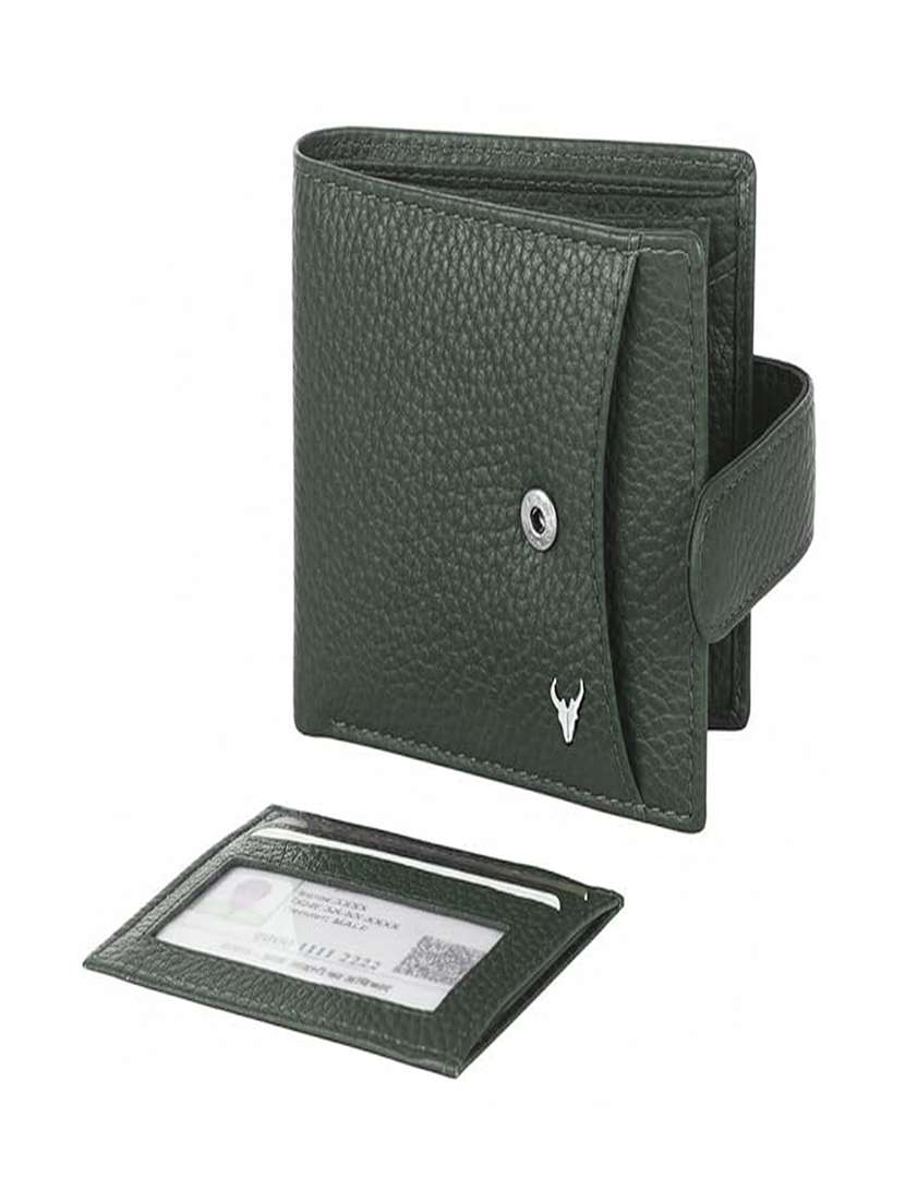 genuine leather bi-fold wallet with card slots - 22567765 -  Standard Image - 3