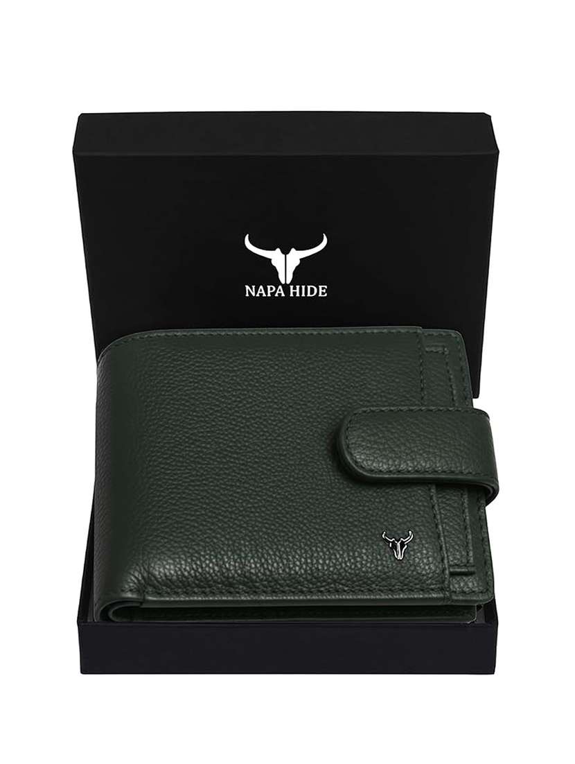 genuine leather bi-fold wallet with card slots - 22567765 -  Standard Image - 5