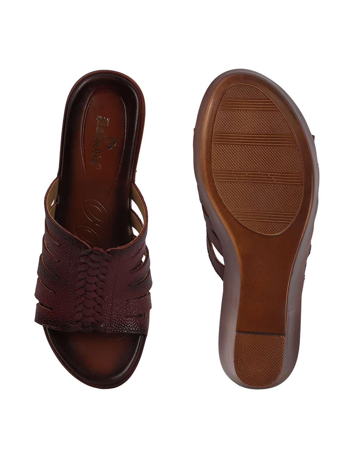 women textured slip on wedges - 22567784 -  Standard Image - 3