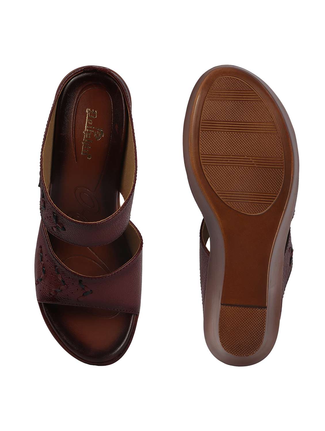 women textured slip on wedges - 22567786 -  Standard Image - 3