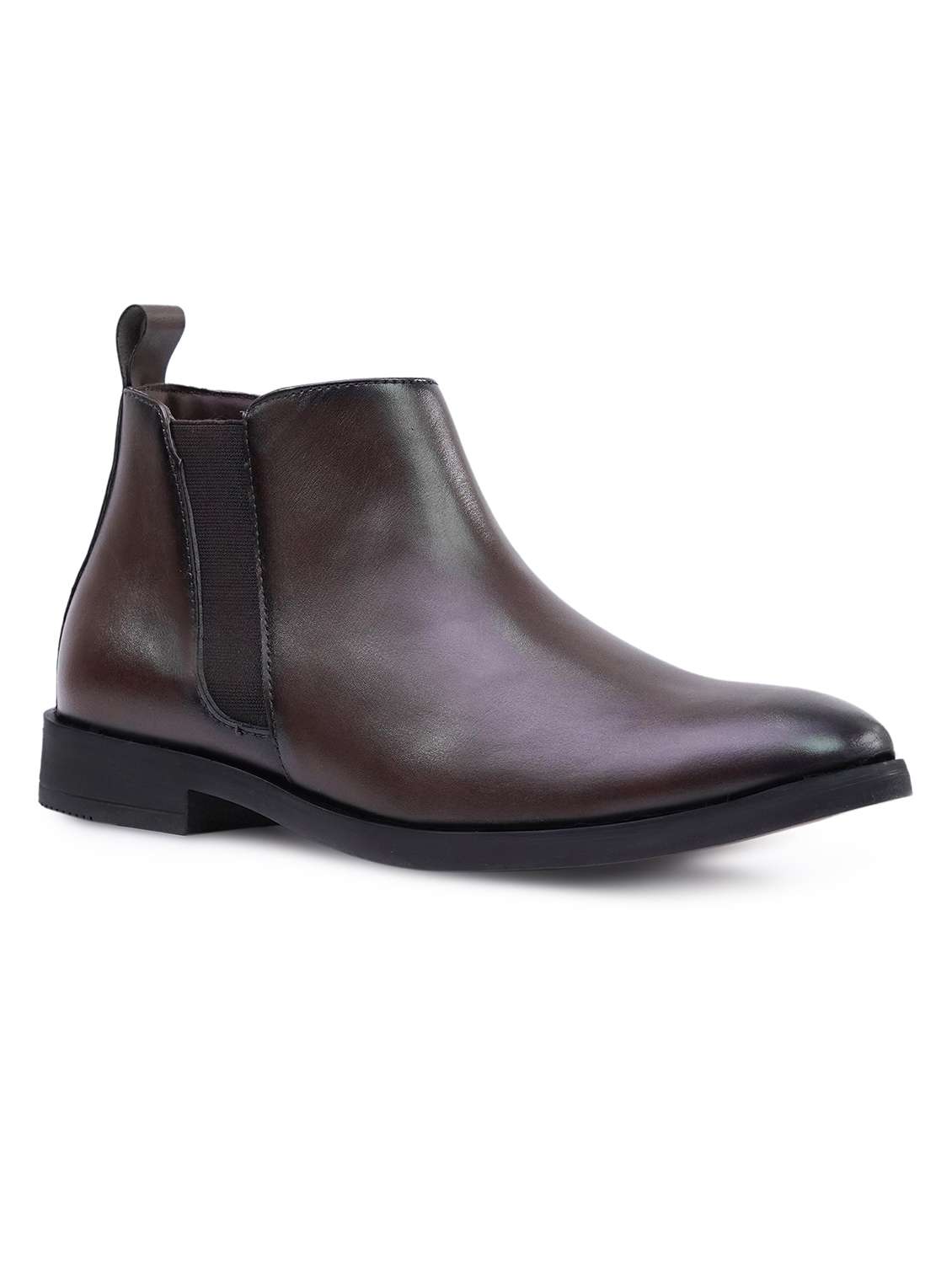 men solid slip on chelsea boot