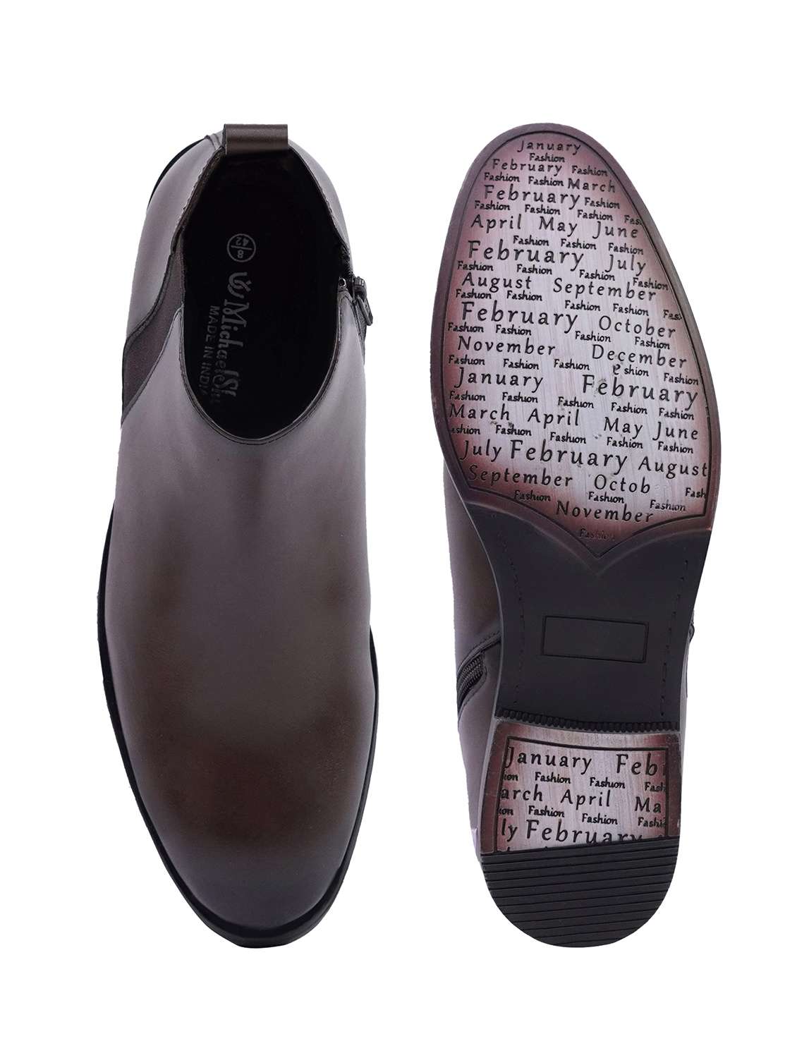 men solid slip on chelsea boot - 22567810 -  Standard Image - 5