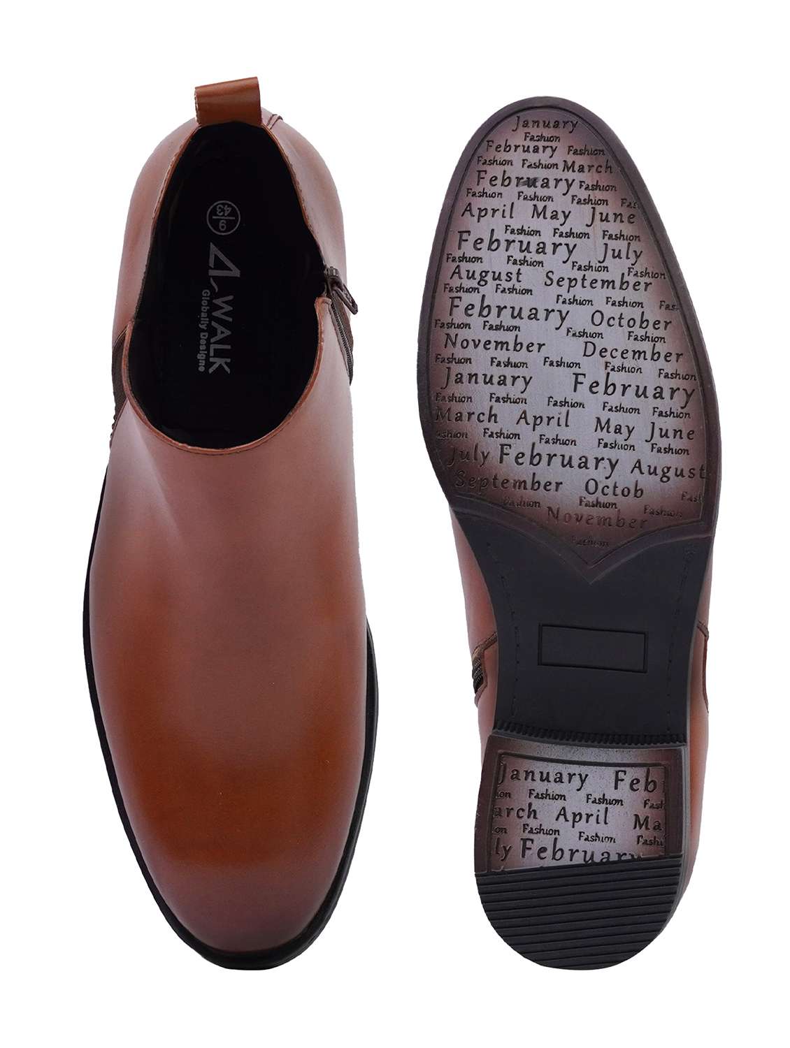 men solid slip on chelsea boot - 22567811 -  Standard Image - 5