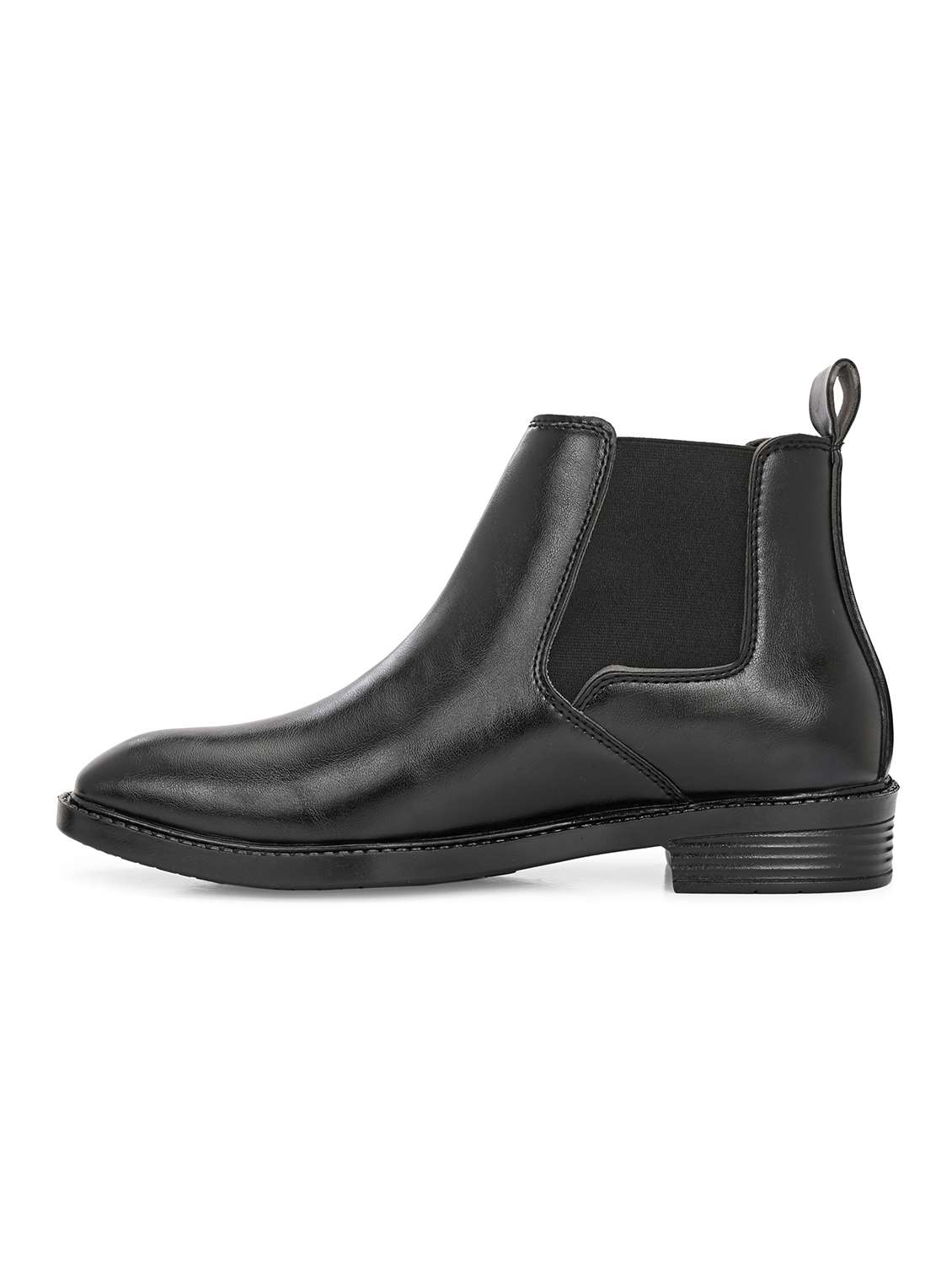 Men Solid Slip On Chelsea Boot - 22567812 -  Standard Image - 3