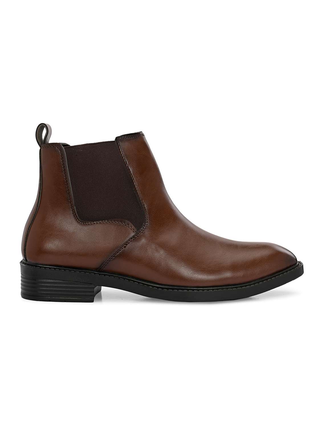 Men Solid Slip On Chelsea Boot - 22567813 -  Standard Image - 3