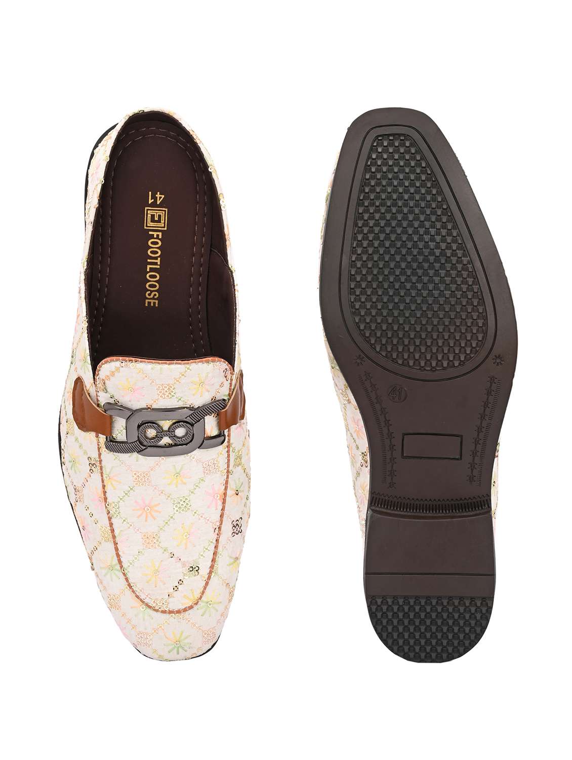men white slip on mule - 22567817 -  Standard Image - 5