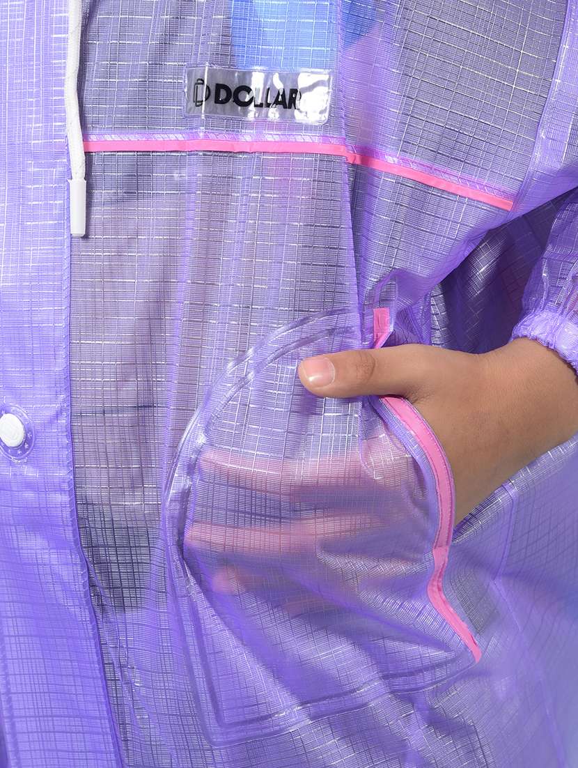 unisex solid long sleeves rain suit - 22567830 -  Standard Image - 5