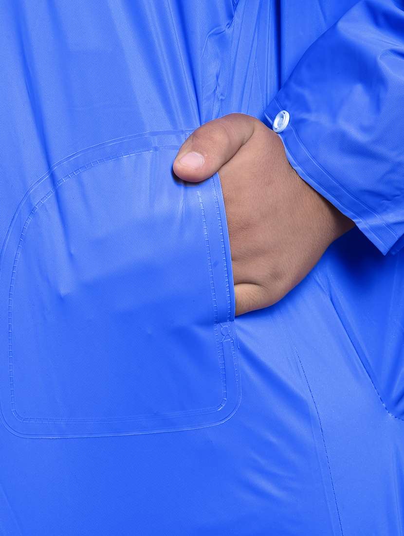 unisex solid long sleeves rain suit - 22567850 -  Standard Image - 5