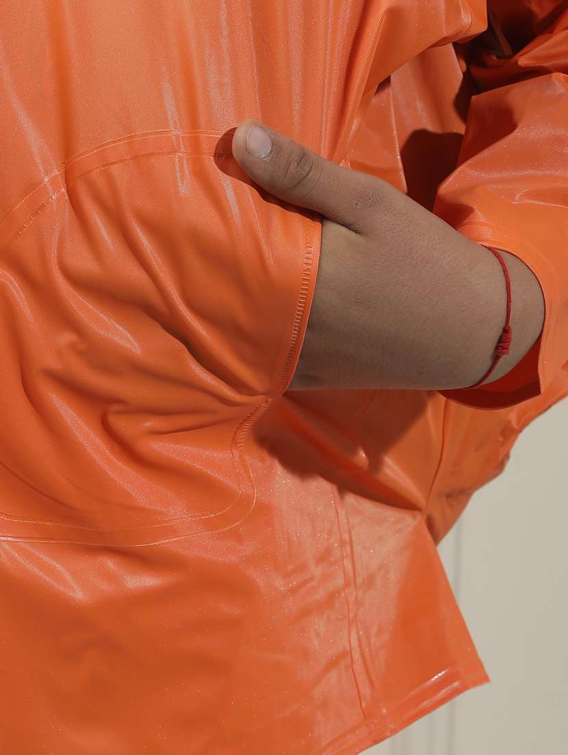 unisex solid long sleeves rain suit - 22567851 -  Standard Image - 5
