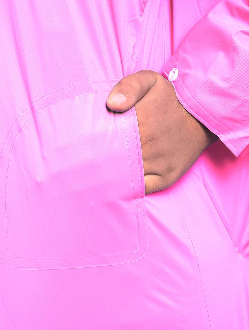 unisex solid long sleeves rain suit - 22567852 -  Standard Image - 5