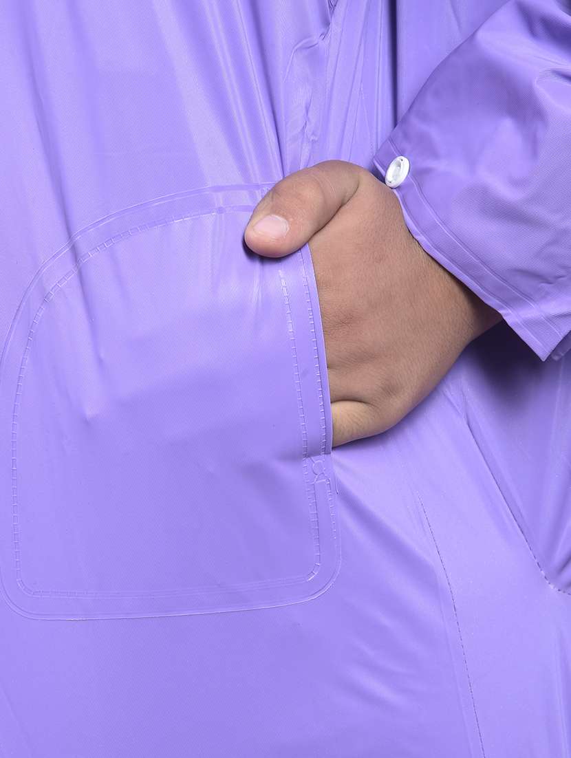 unisex solid long sleeves rain suit - 22567853 -  Standard Image - 5