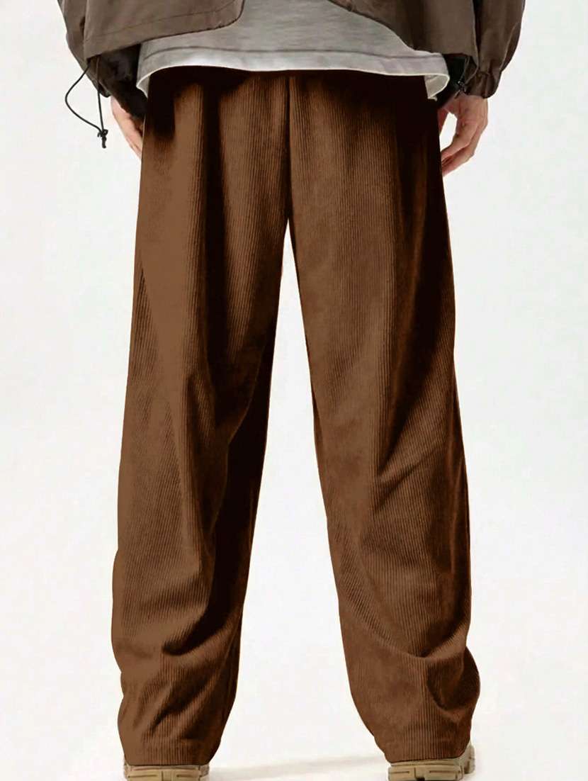 men self design mid rise relaxed fit track pant - 22568007 -  Standard Image - 3