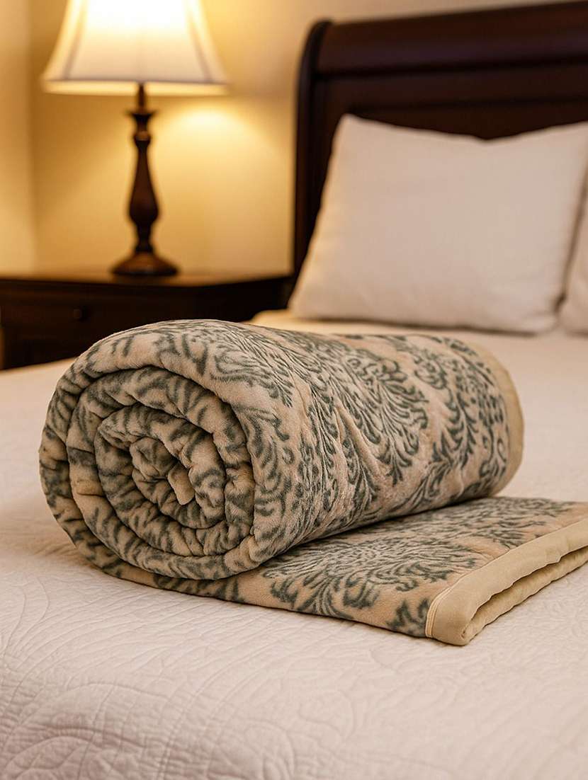 dollar blanket for double bed - ultra-soft all-season polystear bedding - light wight pure mink