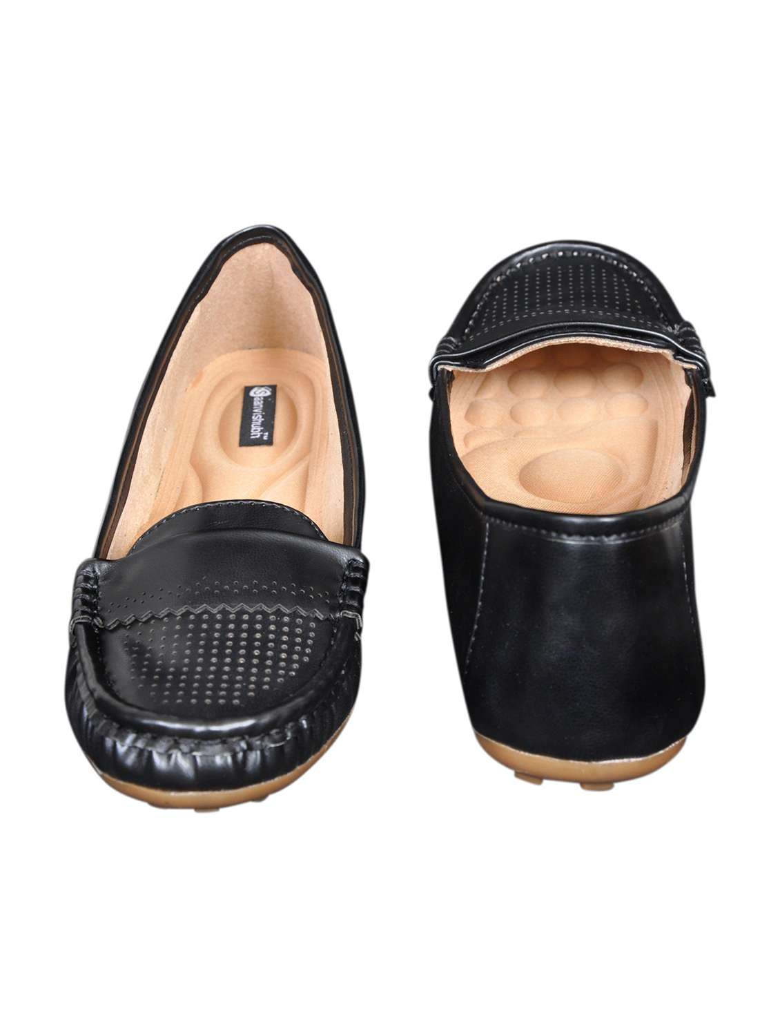 Women Cutwork Slip On Ballerina - 22568207 -  Standard Image - 3