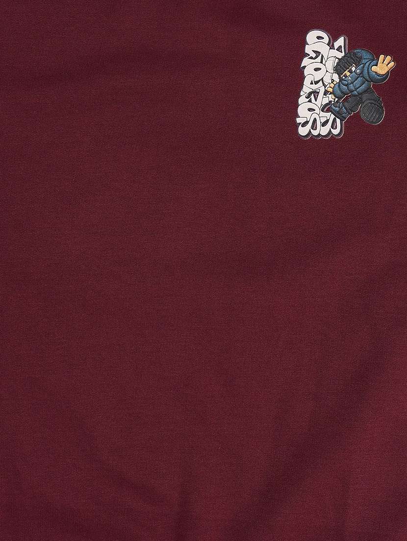 Boys Printed Long Sleeves Regular Fit Sweatshirt - 22568552 -  Standard Image - 5