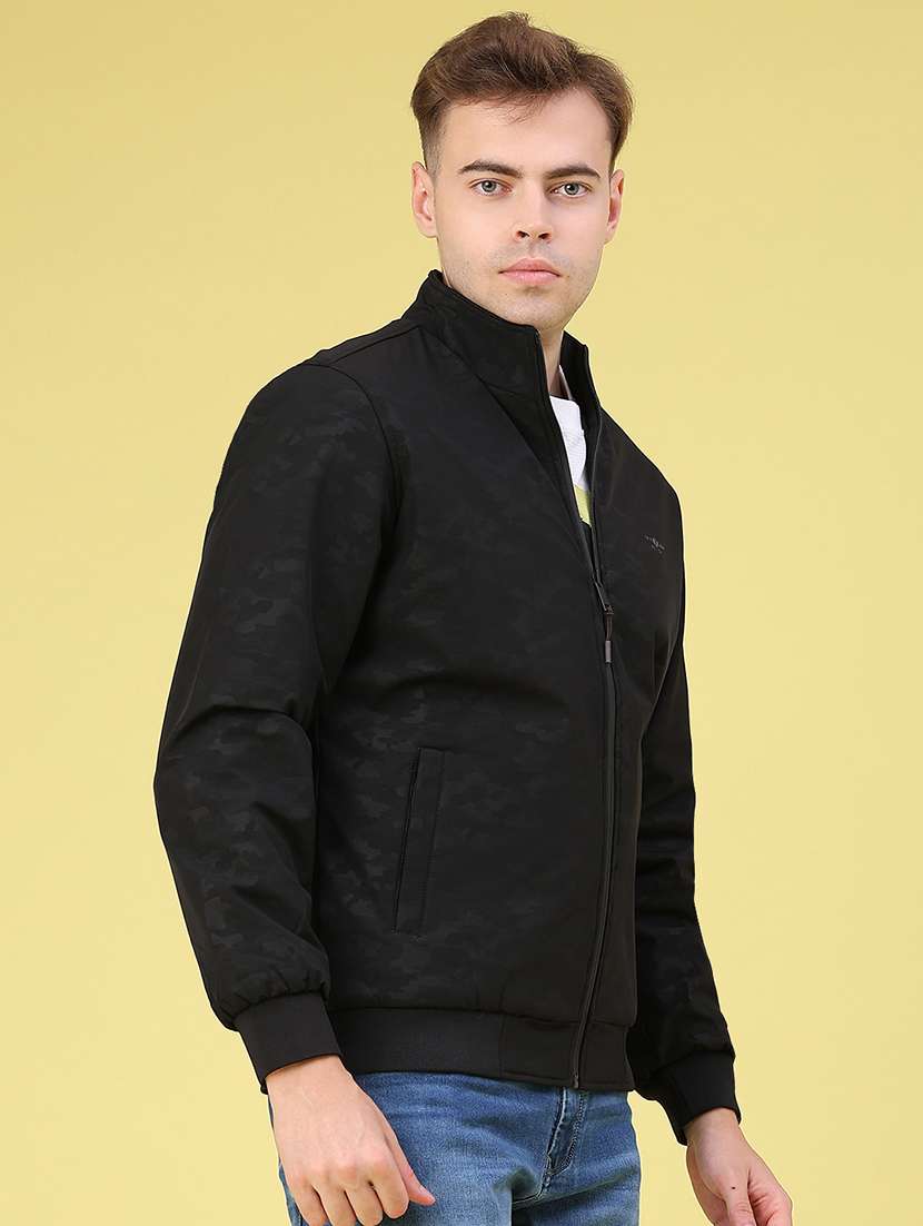 Men Camouflage Long Sleeve Lightweight Bomber Jacket - 22568653 -  Standard Image - 5