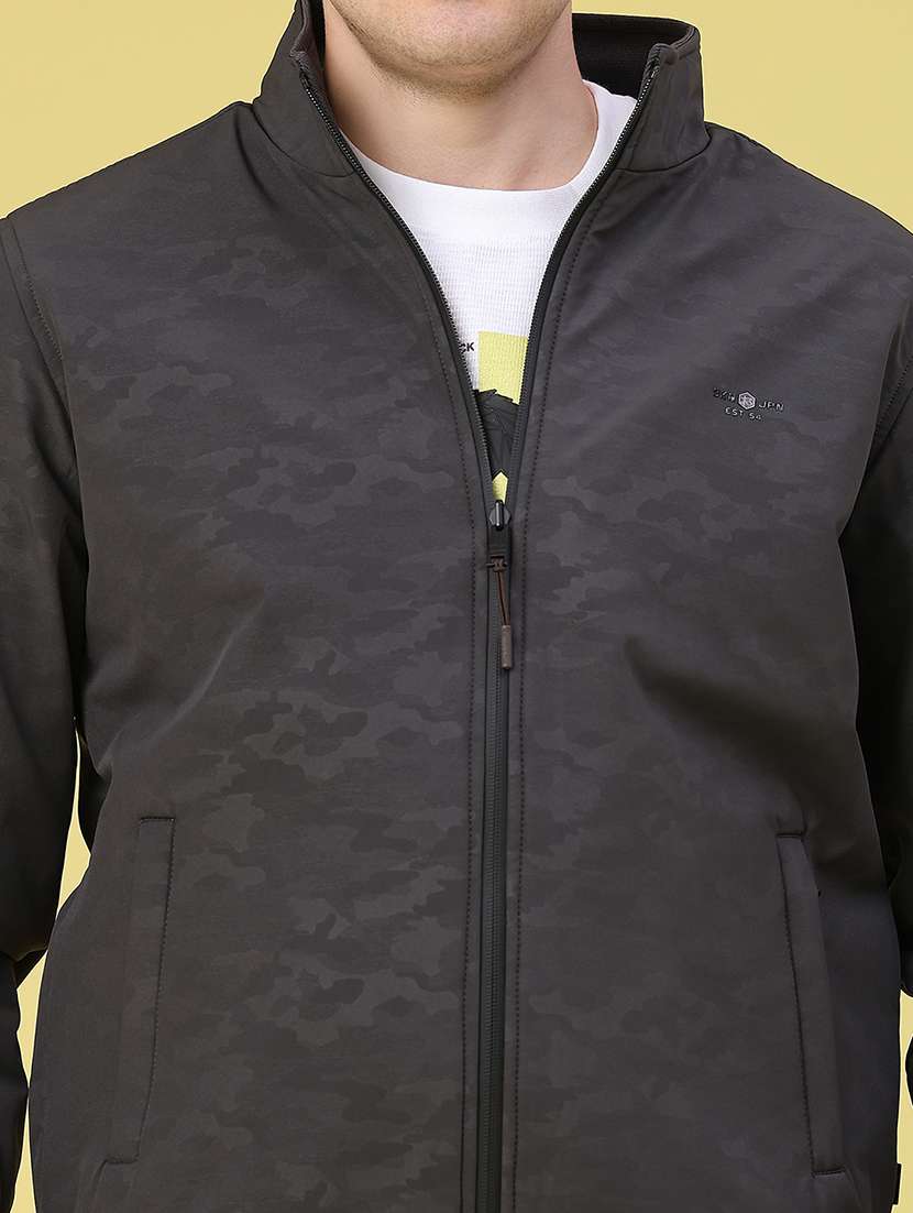 Men Camouflage Long Sleeve Lightweight Bomber Jacket - 22568654 -  Standard Image - 3