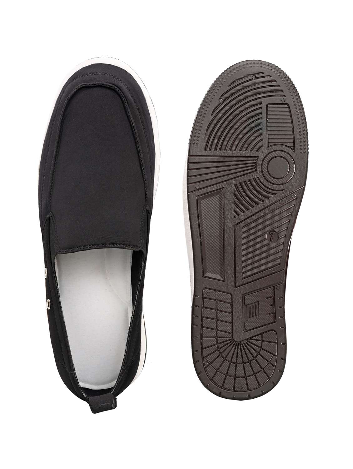 Men Solid Slip On Casual Shoes - 22568945 -  Standard Image - 3