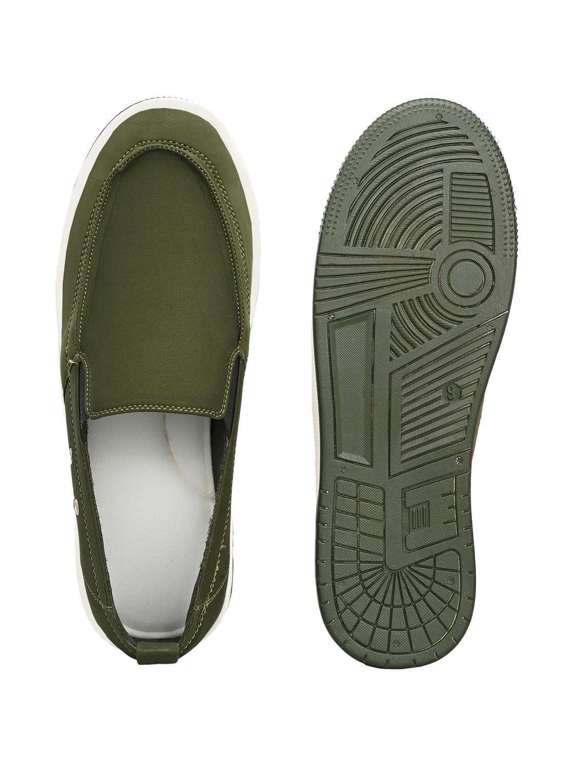 Men Solid Slip On Casual Shoes - 22568946 -  Standard Image - 3