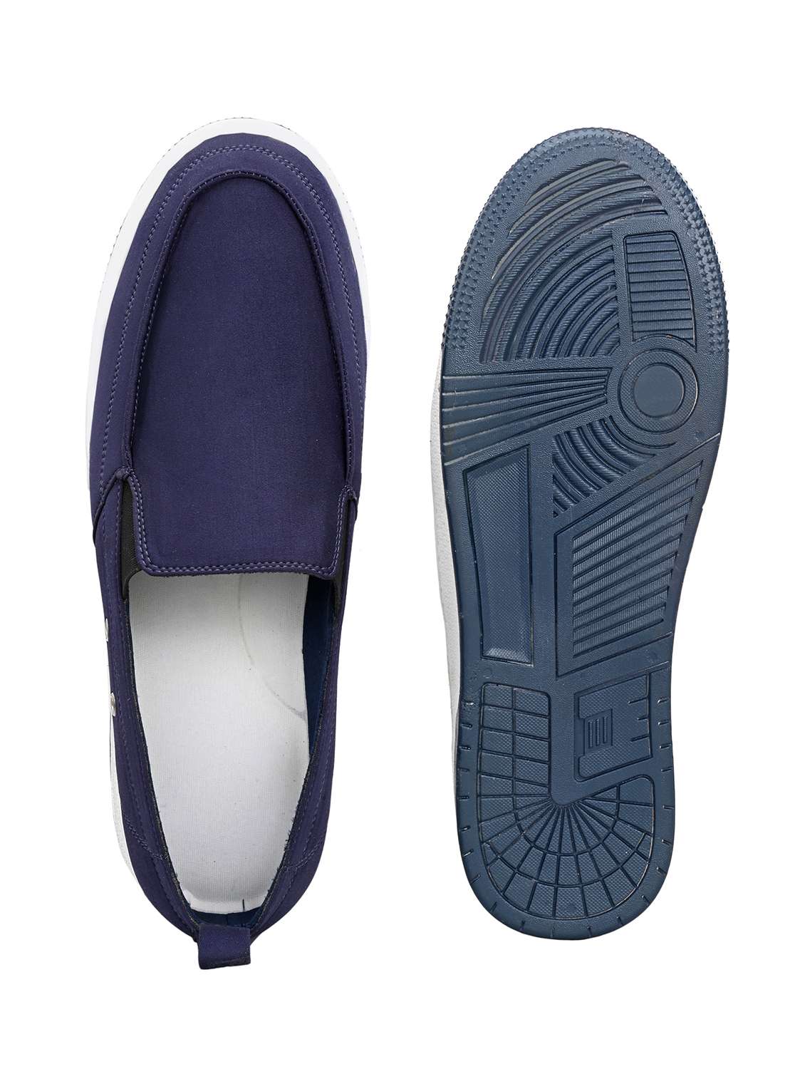 Men Solid Slip On Casual Shoes - 22568947 -  Standard Image - 3
