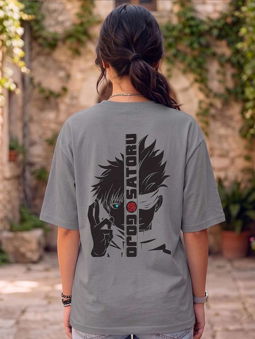 women printed short sleeves oversized t-shirt - 22568999 -  Standard Image - 3
