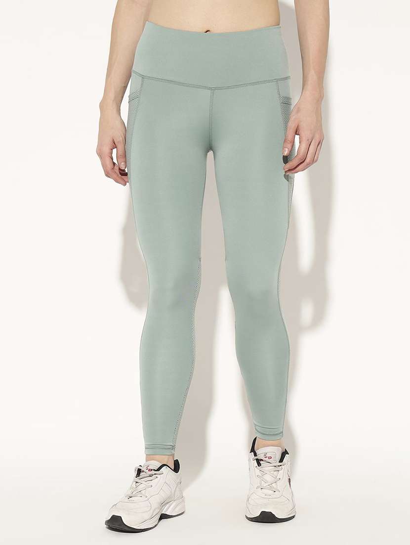 women self design high rise leggings