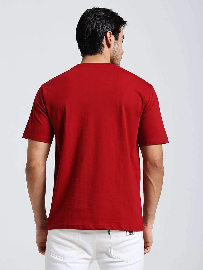 men solid short sleeves regular fit t-shirt - 22571006 -  Standard Image - 3