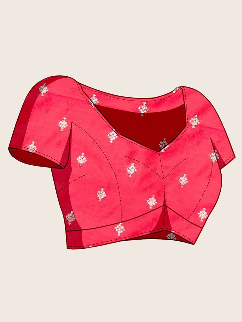 women self design banarasi saree with blouse - 22571427 -  Standard Image - 5