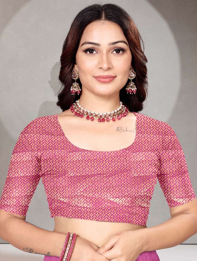 women self design dharmavaram saree with blouse - 22571473 -  Standard Image - 5