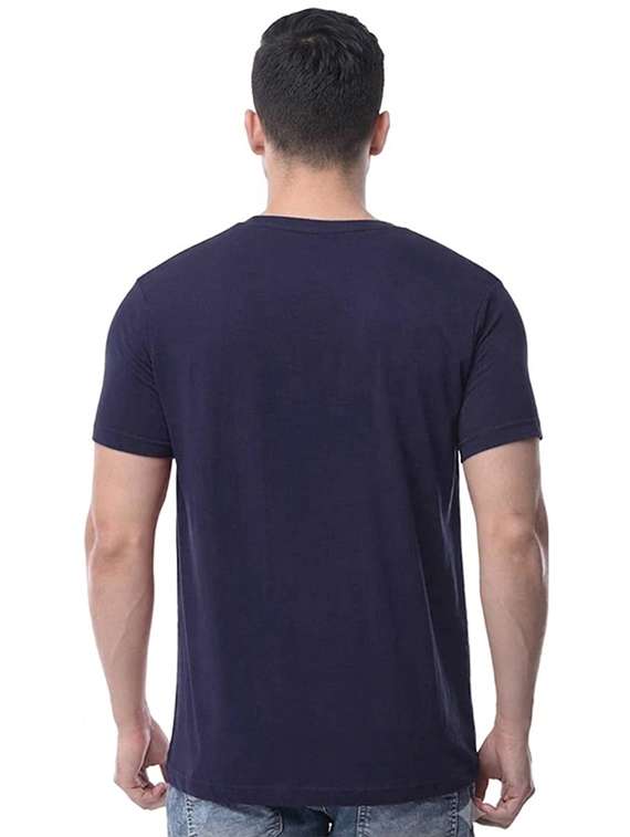 men printed round neck regular fit t-shirt - 22572103 -  Standard Image - 3
