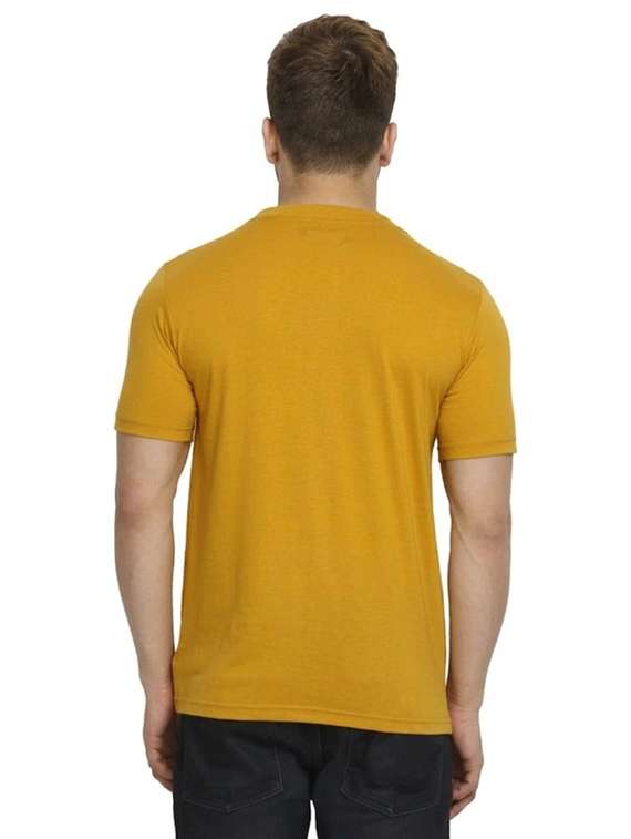 men printed round neck regular fit t-shirt - 22572104 -  Standard Image - 3