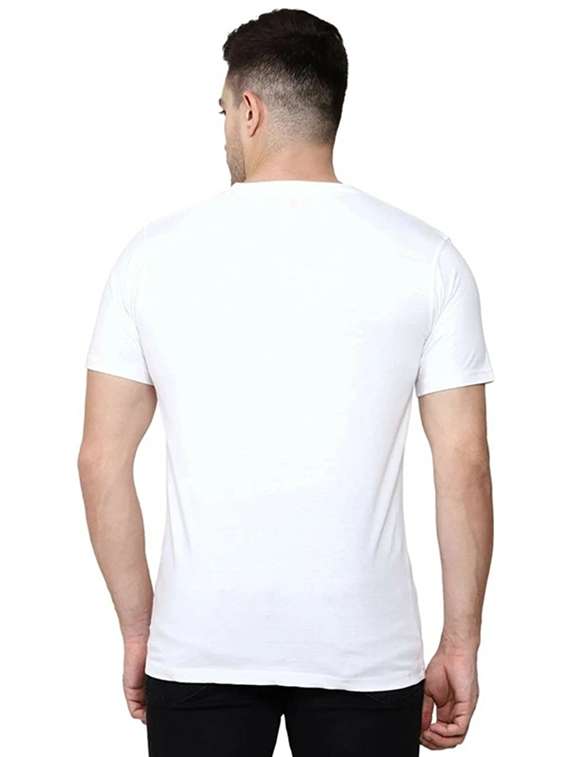 men printed round neck regular fit t-shirt - 22572128 -  Standard Image - 3