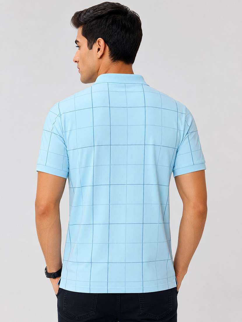 men printed short sleeves polo t-shirt - 22572625 -  Standard Image - 3