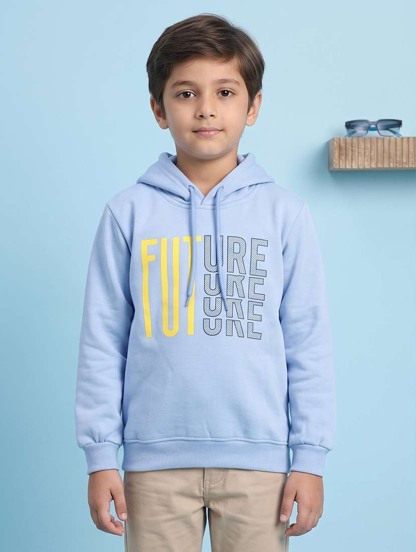 boys printed long sleeve sweatshirt